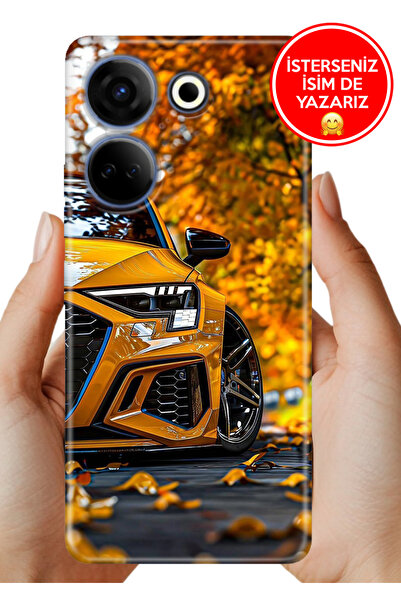 TECNO Camon 20 Pro 4G Kılıf Desenli Baskılı Kamera Korumalı Silikon RS