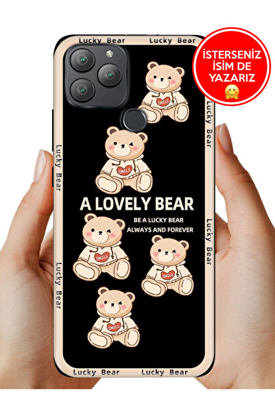 General Mobile GM 22 Plus G512 Kılıf Tam Rubber Esnek Silikon Tam Koruma Smil...