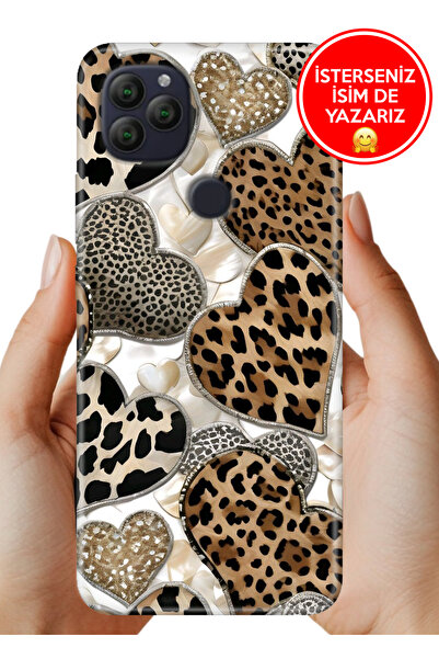 General Mobile GM 22 - GM 22S G312 Kılıf TPU Resimli Silikon Kalp90210