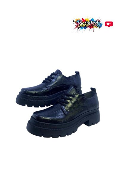 PASADAMODA HCO MOKASEN YÜKSEK TABAN BAĞCIKLI LOAFER AYAKKABI EM-607