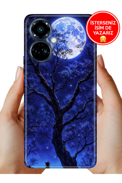 TECNO Camon 19 Pro Kılıf Kamera Korumalı Full Desen Arka Silikon Korkutan Dol...