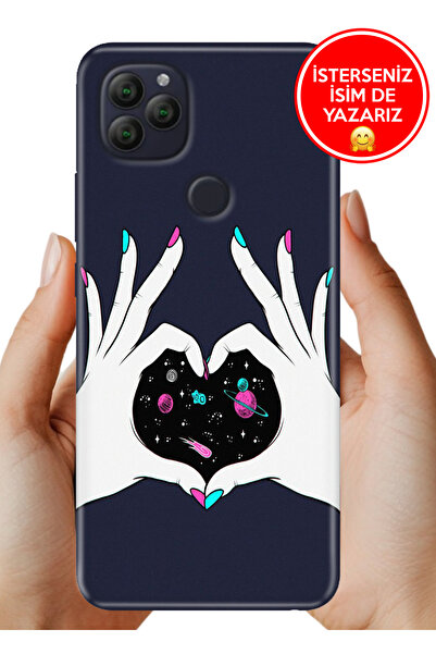 General Mobile GM 22 - GM 22S G312 Kılıf TPU Resimli Silikon Kalbimin Derinlikleri