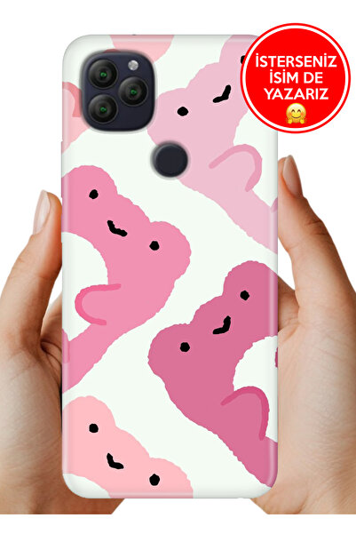 General Mobile GM 22 - GM 22S G312 Kılıf Desenli Rubber Kamera Korumalı Silik...