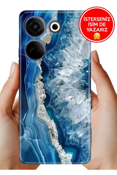 TECNO Camon 20 Pro 4G Kılıf Desenli Baskılı Kamera Korumalı Silikon OttoMarble