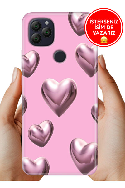 General Mobile GM 22 - GM 22S G312 Kılıf Desenli Rubber Kamera Korumalı Silik...