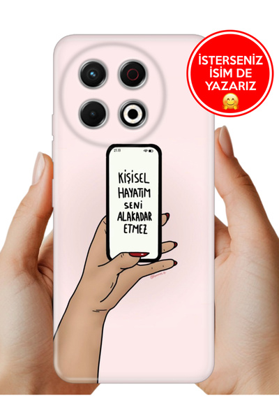 TECNO Spark 30 Pro KL7 Kılıf Desenli Baskılı Kamera Korumalı Silikon Alakadar