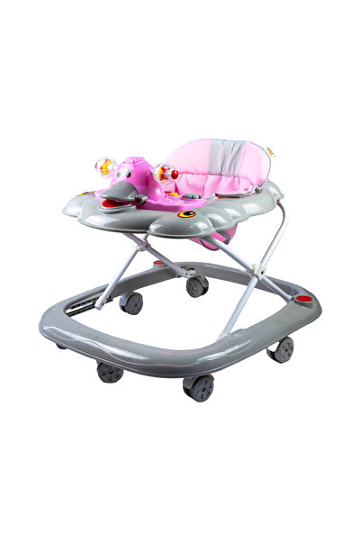 molody مشاية أطفال 2 في 1 | قابلة للطي، يمكن الجلوس والوقوف عليها | فرامل موس...