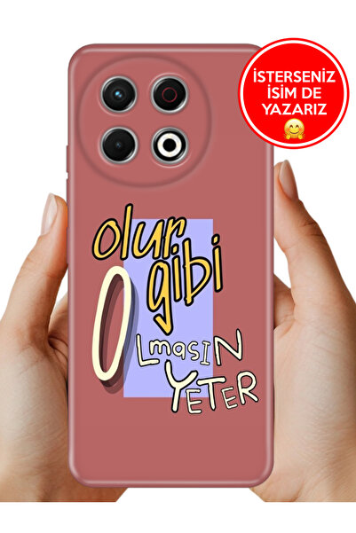TECNO Spark 30 Pro KL7 Kılıf Desenli Baskılı Kamera Korumalı Silikon Olur Gibi