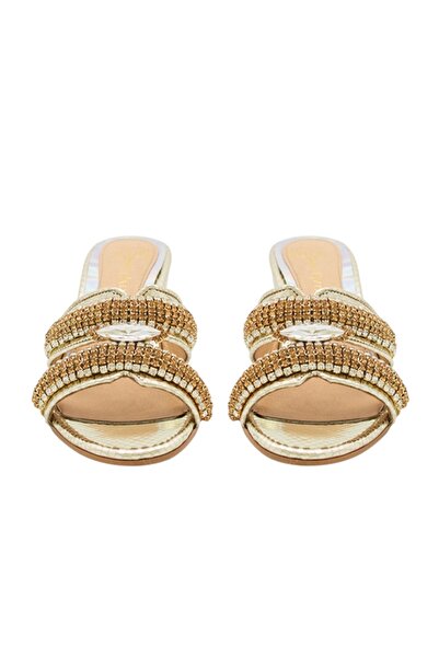 Vario Χρυσή πέτρα με σχέδιο φιδιού (GOLD SNAKE PRINT STONE)