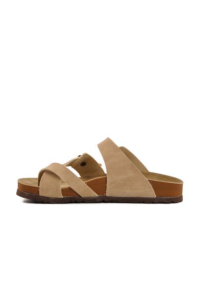 AYAKMOD Μπεζ ελαφριές παντόφλες Unisex 20-320 G