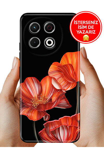 TECNO Spark 30 Pro KL7 Kılıf Trend Desenli Esnek Kapak Benim Bahçem