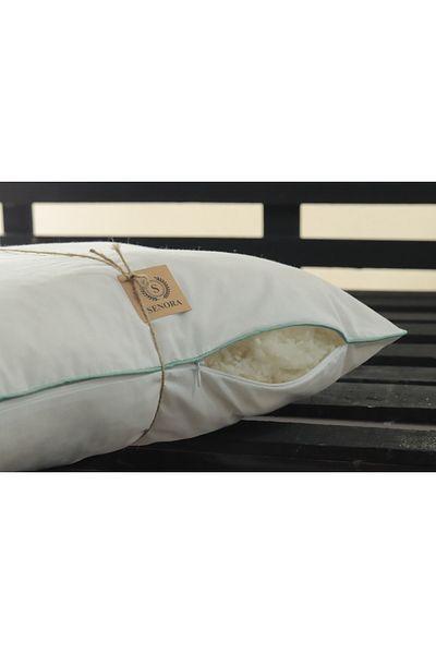 SENORA Smartwool Medium Hard Natural Bead Pillow