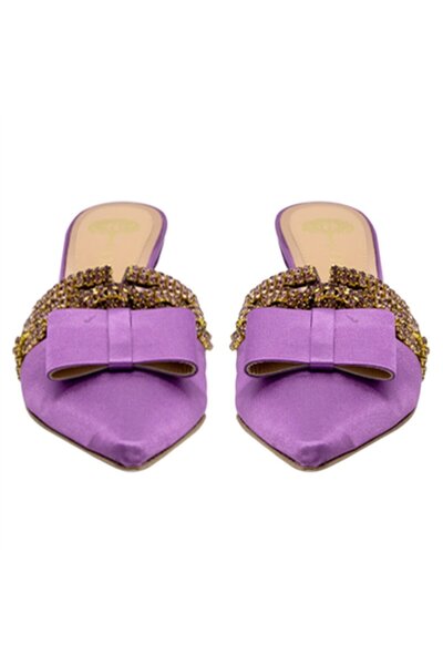 Vario Kumas Saten Lıla Bakır R8459