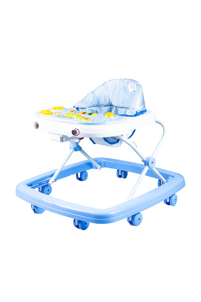 molody مشاية أطفال 2 في 1 | قابلة للطي والتعديل | صينية موسيقى وأنشطة | المشي...