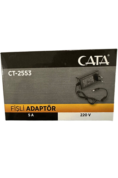 Cata Ct-2553 5a 60w 12v Fişli Adaptör Uyumlu