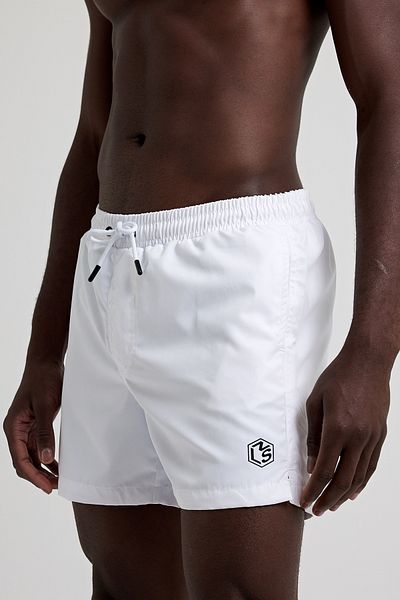 MADZEYMODA Ανδρικό σορτς λευκής κολύμβησης Premium LS-95093
