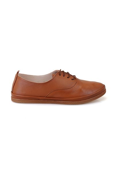 Desa Women's Tan Leather Desacomfort Casual Shoes