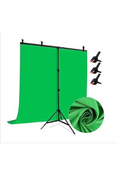 ADA Akdeniz 150x200cm T Stand Yeşil Fon