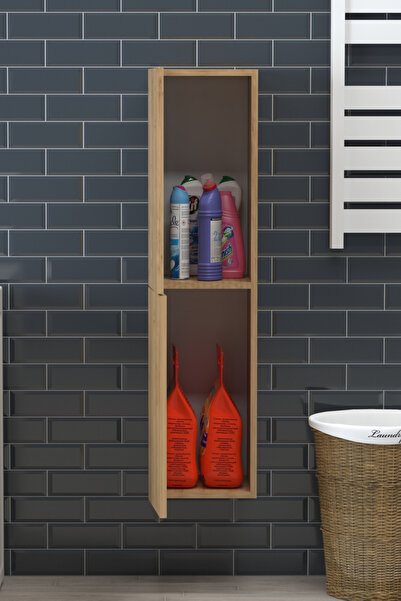 Monte Sehpa Palm 120cm Banyo Dolabı