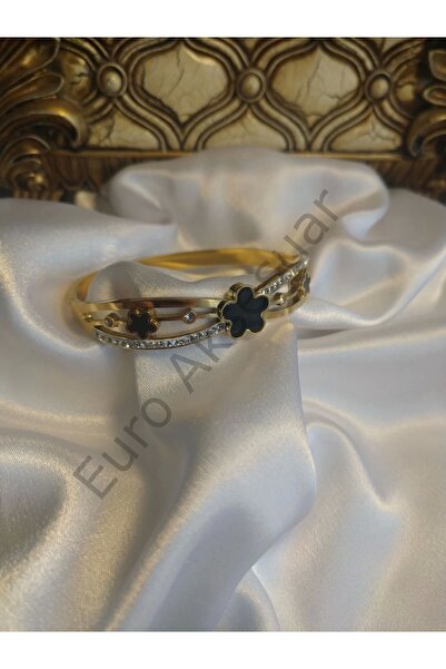 stainless steell الصلب الذهب الأسود الصفد سوار