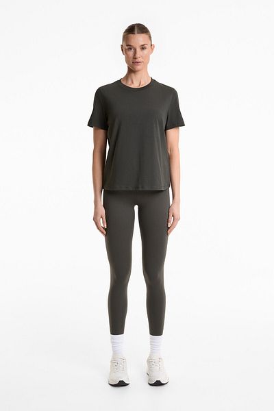 Oysho Cotton blend short-sleeved T-shirt