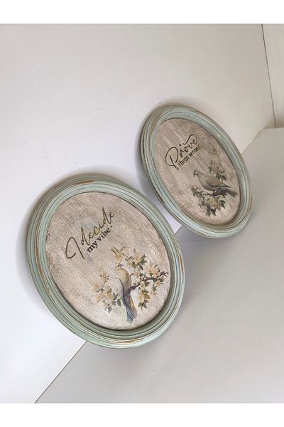 IremTasarimAtolyesi Panel 2 Wooden Wall Decoration Products Vintage Design