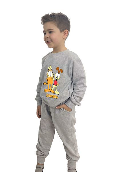 yudemia Garfield Printed Top and Bottom Seasonal Set - Stylish and Comfortable for Boys