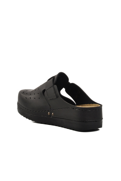 AYAKMOD Siyah Anatomik Unisex Sabo Terlik 07-008 G