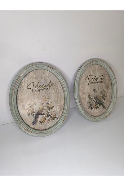 IremTasarimAtolyesi Panel 2 Wooden Wall Decoration Products Vintage Design