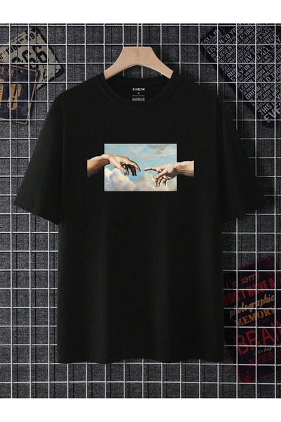 OVER HEAD UNISEX Majica velikog formata The Meeting of the Gods