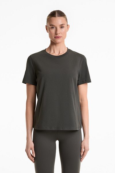 Oysho Cotton blend short-sleeved T-shirt