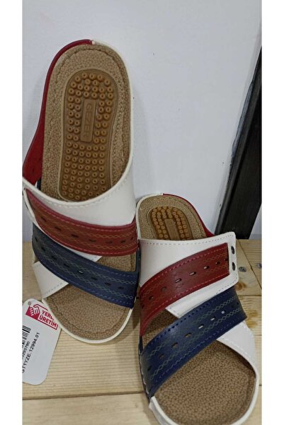 GEZER YENİ SEZON ORTOPEDİK RAHAT TABAN YAZLIK RENKLİ KADIN TERLİK