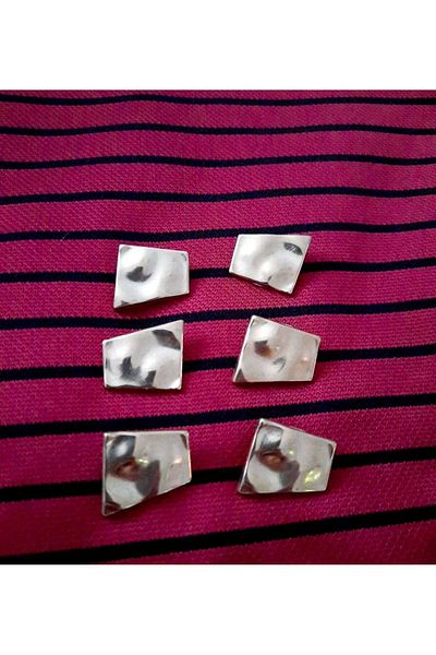 İMREN AKSESUAR Metal Knob with Gold Hanger - 2.5 Cm, 1 Pack 6 Pieces, Special Design