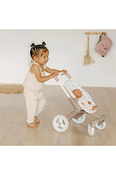 NW NessiWorld لعبة سموبي بيبي ممرضة عربة أطفال معدنية