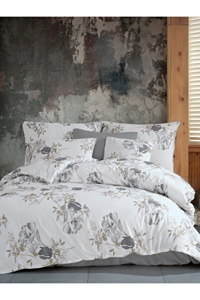 NazeninHome Комплект спално бельо Ranforce Parline Double 100% памук | С чаршаф