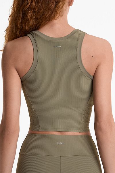 Oysho Rib Comfortlux tank top