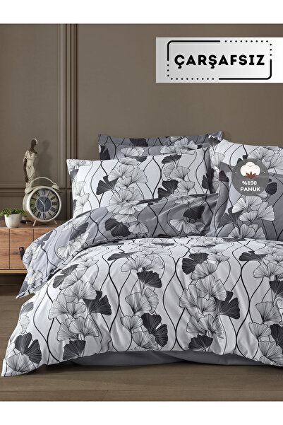 NazeninHome Ranforce Cornelia Bračni Set navlaka za poplun 100% pamuk | Čaršav s