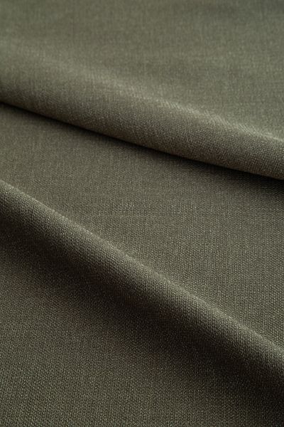Gauze Fabric Design مفرش طاولة كاكي من الكتان مع خيارات ألوان غنية