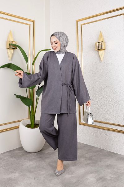 ensade Side Tied Double Woven Set