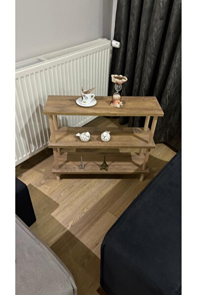 Fahrettin Küçük 3 RAFLI 1.sınıf Süper Kalite Ahşap Ayakkabılık