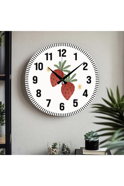 M&H Quality Ceas de perete imprimat UV cu cifre turcești decorative cu model ...