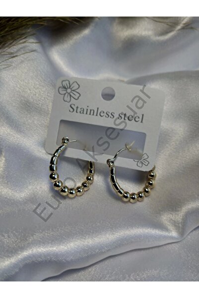 stainless steell Çelik Dorikalı Küpe