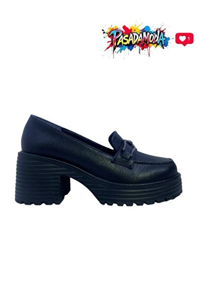PASADAMODA HCO MOKASEN YÜKSEK TABAN TOKALI LOAFER AYAKKABI EM-611