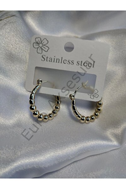 stainless steell Çelik Dorikalı Küpe