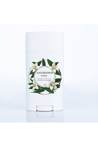 naturepower %100 Doğal Roll-on Deodorant Ter Kokusu Önleyici Koltuk Altı Stick Pudra Kokulu 50 ml