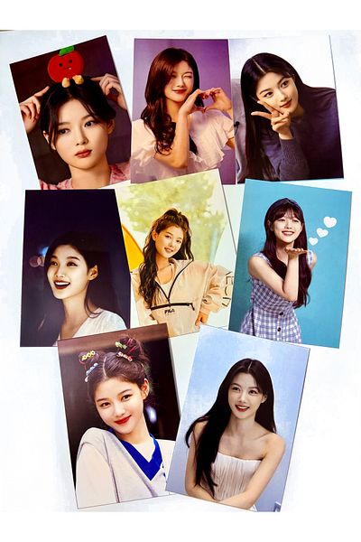 Pankart Evi 8 Pieces Kim Yoo-Jung Photocard Set - Decorative Board Card