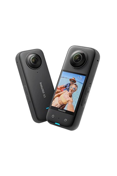 Insta كاميرا أكشن Insta360 X3 مقاومة للماء بزاوية 360 درجة مع مستشعر 1/2 بوصة...