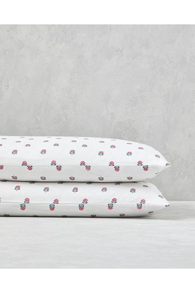 English Home Ροζ 50x70 cm Μαξιλαροθήκη Easy Breastfeeding 2 τεμαχίων