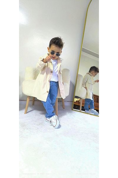 ykr design Seasonal Children's Trench Coat