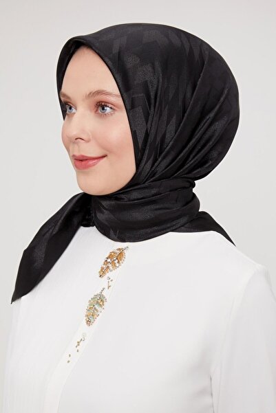 Levidor Baklava Dilim Desen Kristal Jakar Eşarp